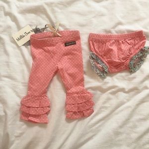 Matilda Jane polka dot pants and bloomers